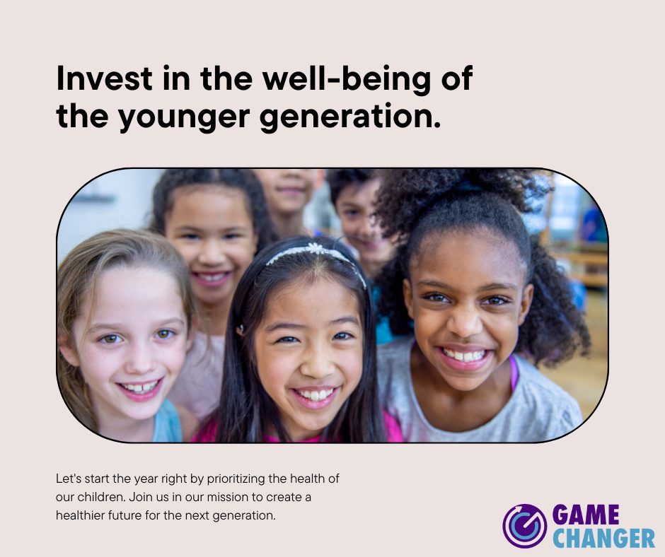 Invest in the well-being of the younger generation.