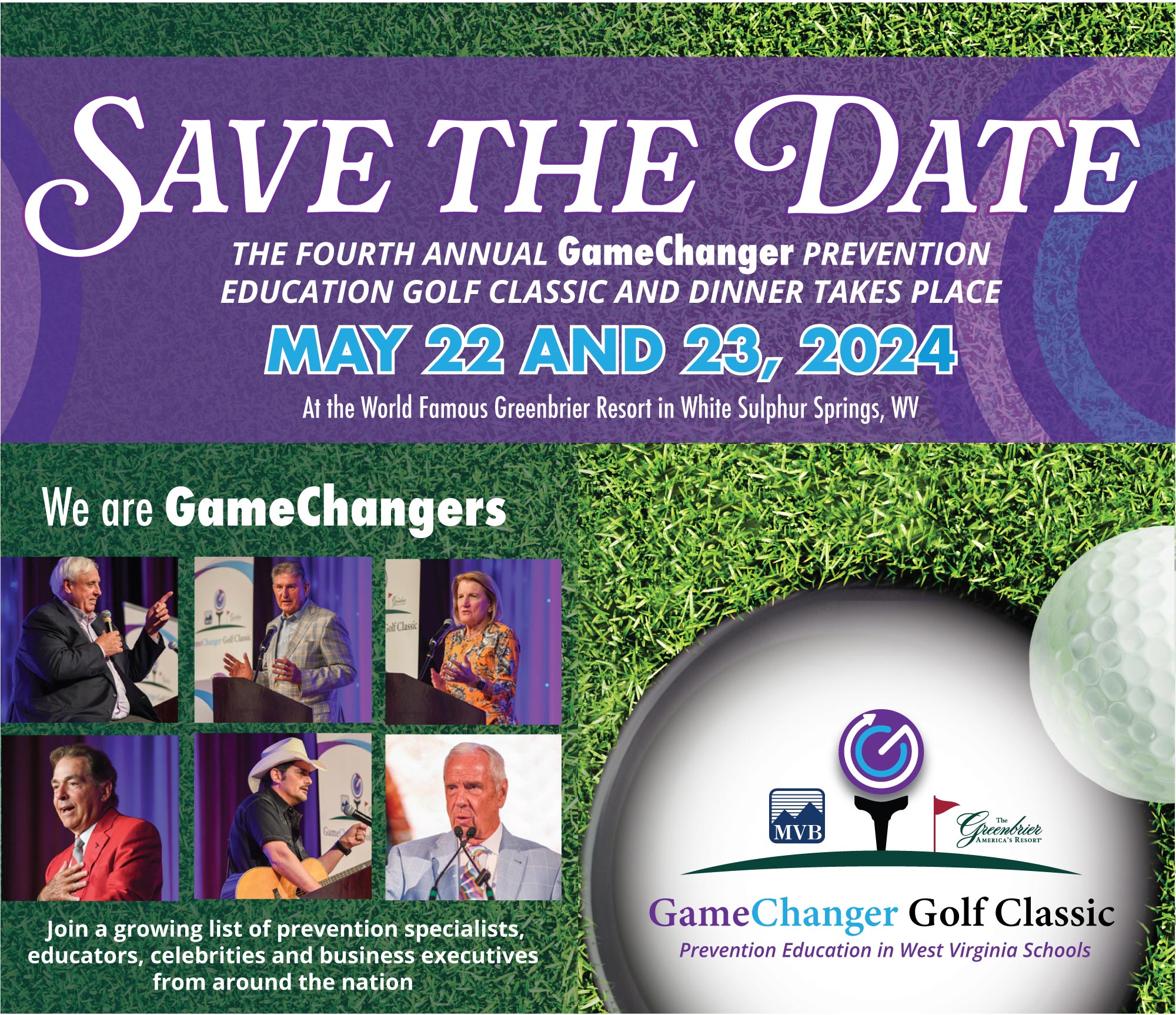 GameChanger Golf Classic: Save The Date 2024
